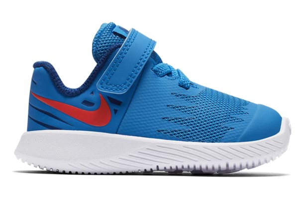 NIKE STAR RUNNER TD KIDS PHOTO BLUE RED ORBIT INDIGO FORCE WHITE Blue Kids Infants Toddler Shoes