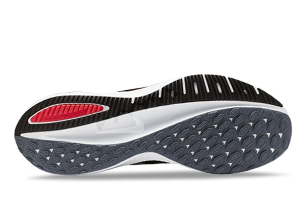 NIKE AIR ZOOM VOMERO 14 MENS BLACK BRIGHT CRIMSON ARMORY BLUE Mens Neutral Running Shoes