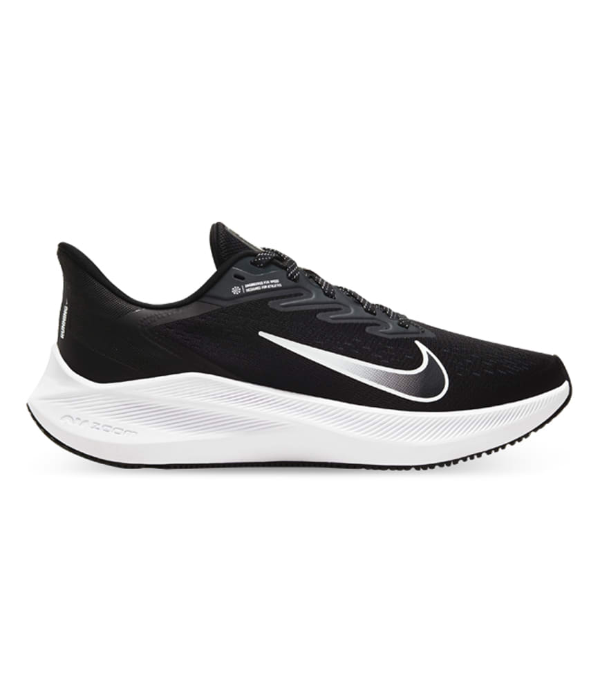 NIKE ZOOM WINFLO 7 WOMENS BLACK WHITE ANTHRACITE The Athlete s Foot