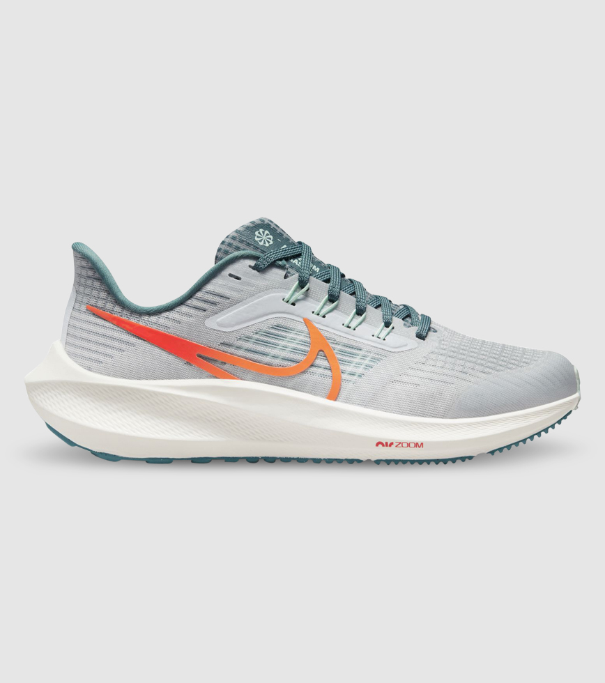 NIKE AIR ZOOM PEGASUS 39 GS KIDS PURE PLATINUM TOTAL ORANGE SUMMIT WHITE The Athlete s Foot