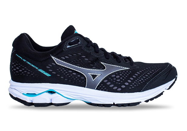 Mizuno wave rider 22 womens black deals