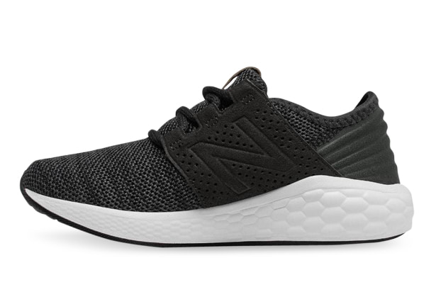 NEW BALANCE FRESH FOAM CRUZ KNIT GS KIDS BLACK MAGNET