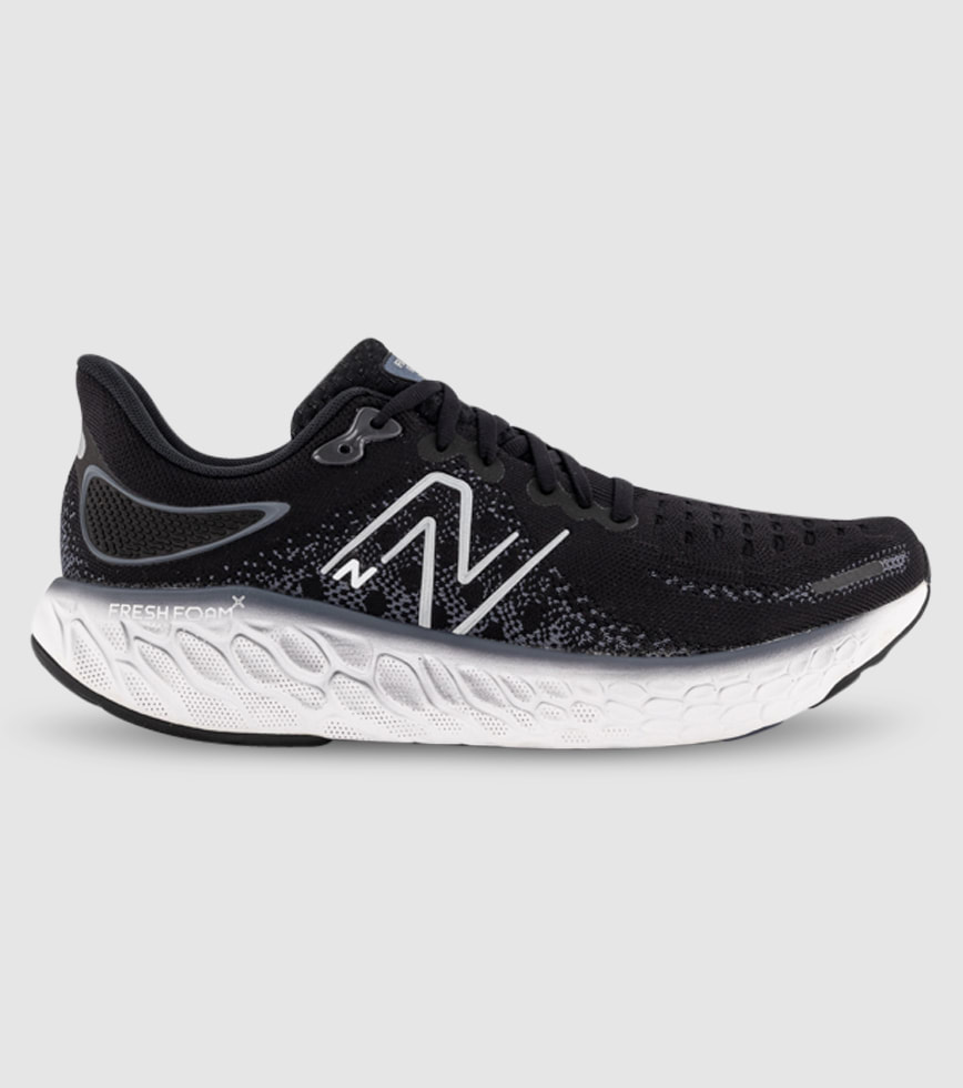 NEW BALANCE FRESH FOAM X 1080 V12 2E MENS BLACK WHITE The Athlete s Foot