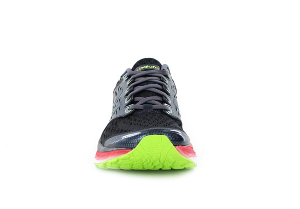 NEW BALANCE M1080 V6 2E MENS BLACK RED Black Mens Cushion Running Shoes