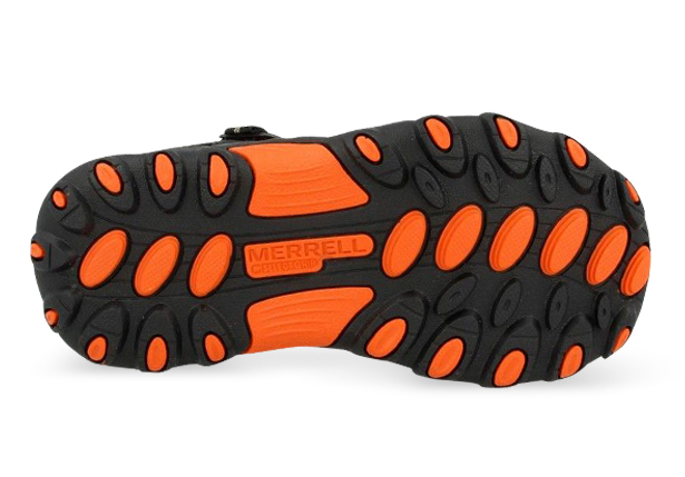 MERRELL HYDRO H2O HIKER SANDAL KIDS BLACK ORANGE The Athlete s Foot
