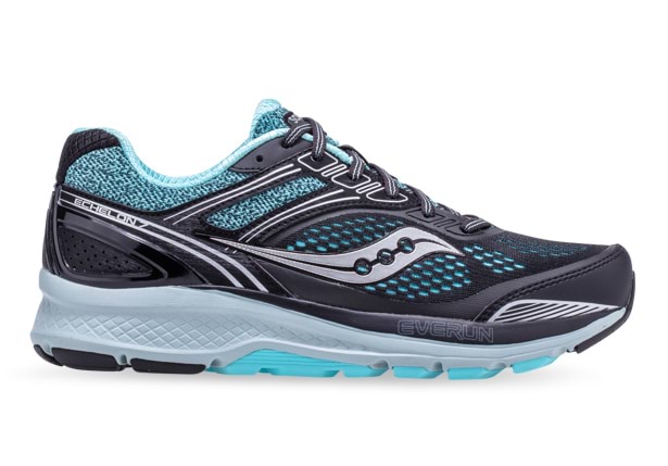 SAUCONY ECHELON 7 WOMENS BLACK BLUE