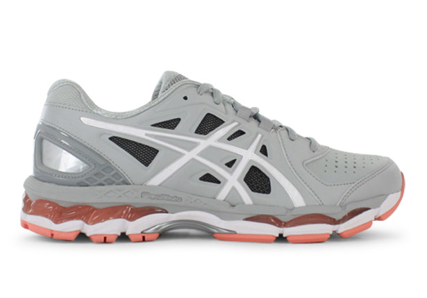 ASICS GEL 800XTR WOMENS MID GREY WHITE BEGONIA PINK Grey Womens Training Walking Support Shoes