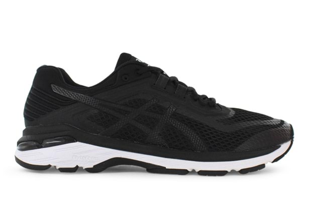 ASICS GT 2000 6 MENS BLACK WHITE CARBON Black Mens Supportive Running Shoes