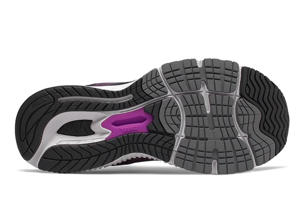 NEW BALANCE W860VB9 2E WOMENS PURPLE BLACK Purple Womens Supportive Running Shoes