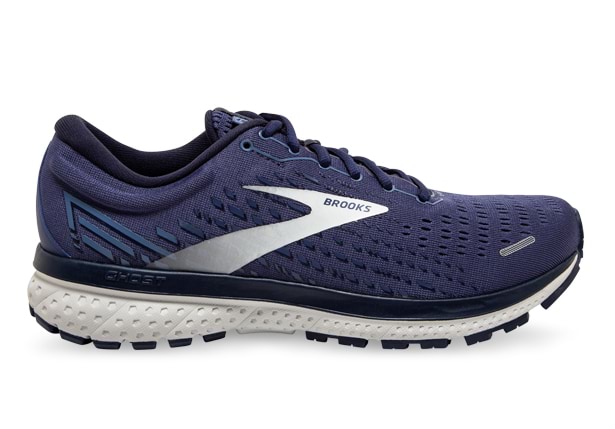 BROOKS GHOST 13 2E MENS DEEP COBALT GREY NAVY The Athlete s Foot