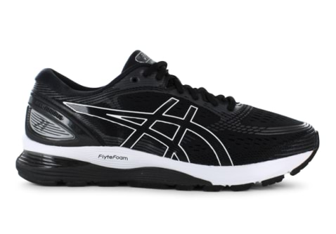 ASICS GEL NIMBUS 21 2E MENS BLACK DARK GREY Black Mens Neutral