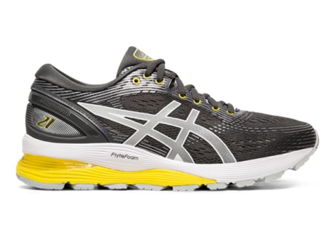 ASICS GEL NIMBUS 21 WOMENS DARK GREY MID GREY Grey Womens