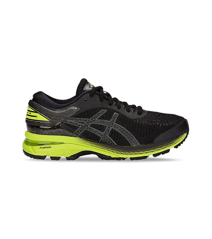 GEL-KAYANO 25 GS / KIDS / BLACK NEON LIME