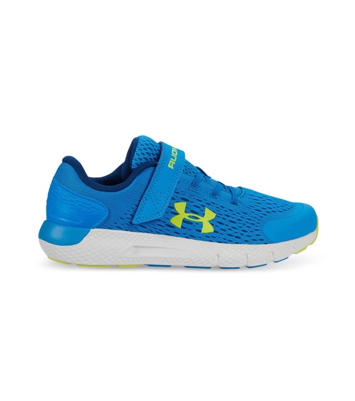 UNDER ARMOUR ROGUE 2 (PS) KIDS ELECTRIC BLUE GRAPHITE BLUE YELLOW RAY