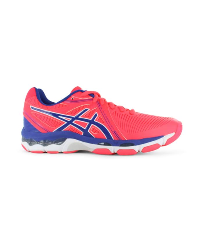 ASICS GEL-NETBURNER BALLISTIC WOMENS DIVA PINK MONACO BLUE