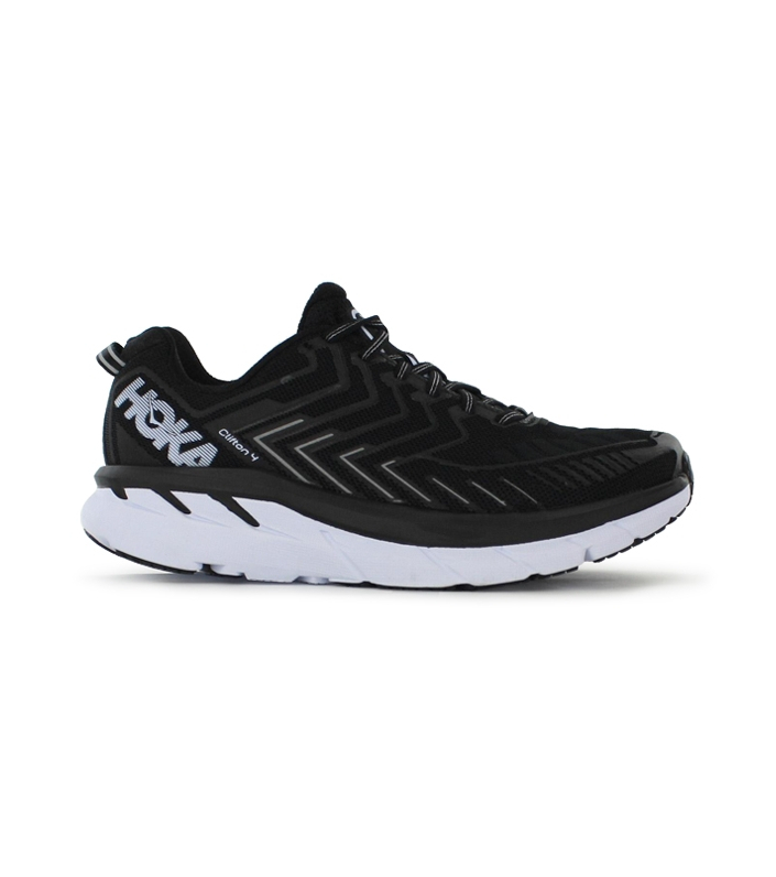 CLIFTON 4 / MENS / BLACK WHITE