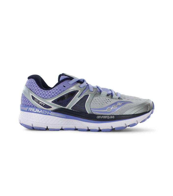 SAUCONY TRIUMPH ISO 3 WOMENS GREY PURPLE