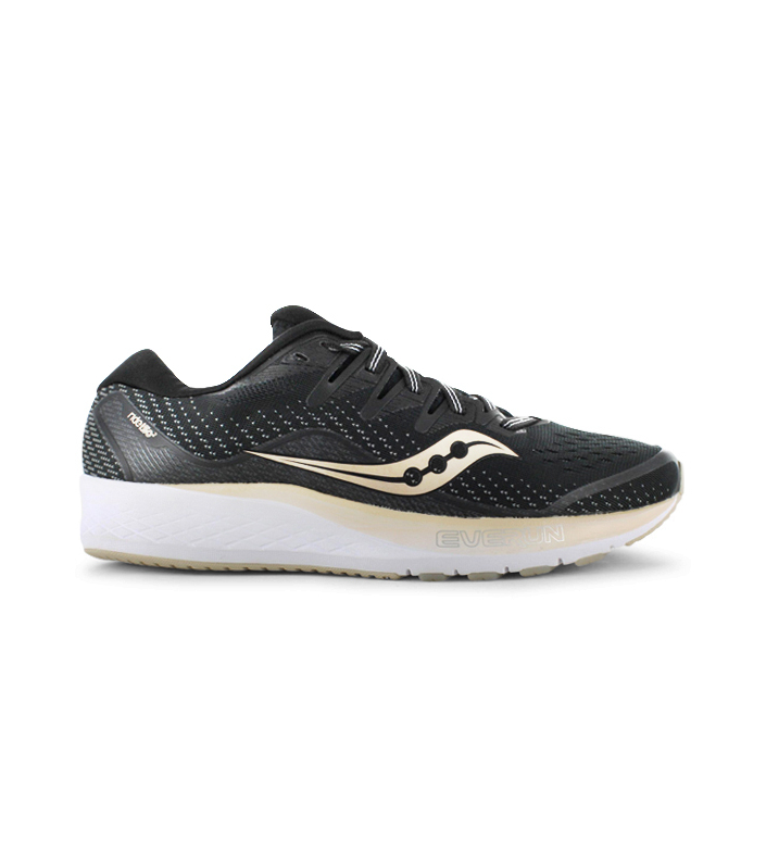 SAUCONY RIDE ISO 2 WOMENS  BLACK GOLD