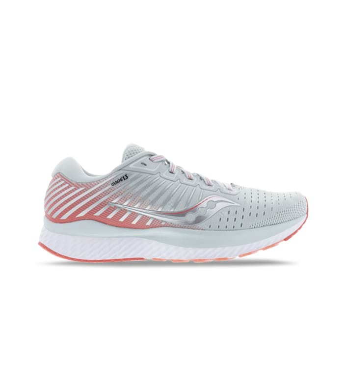 SAUCONY GUIDE 13 WOMENS SKY GREY CORAL