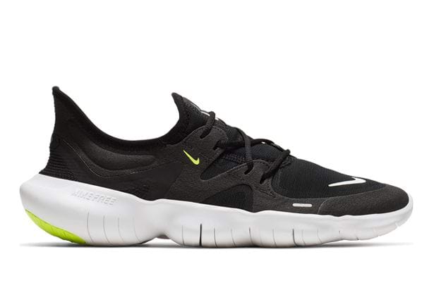 NIKE FREE RN 5.0 WOMENS BLACK WHITE-ANTHRACITE-VOLT | Black Womens  Lightweight \u0026 Natural Motion Running Shoes