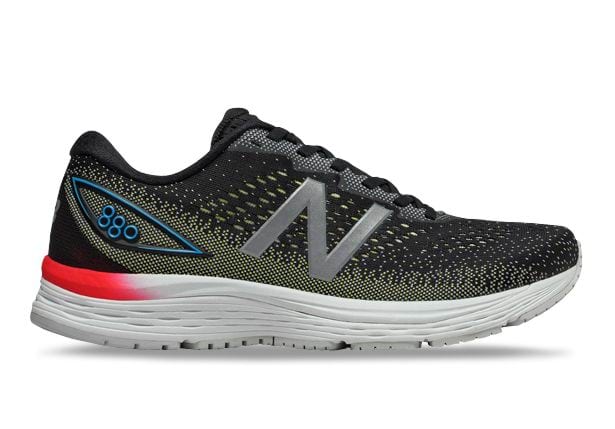 NEW BALANCE M880GR9 (2E) MENS BLACK RED | Black Mens Neutral Running Shoes