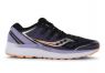 SAUCONY GUIDE ISO 2 WOMENS BLACK PURPLE