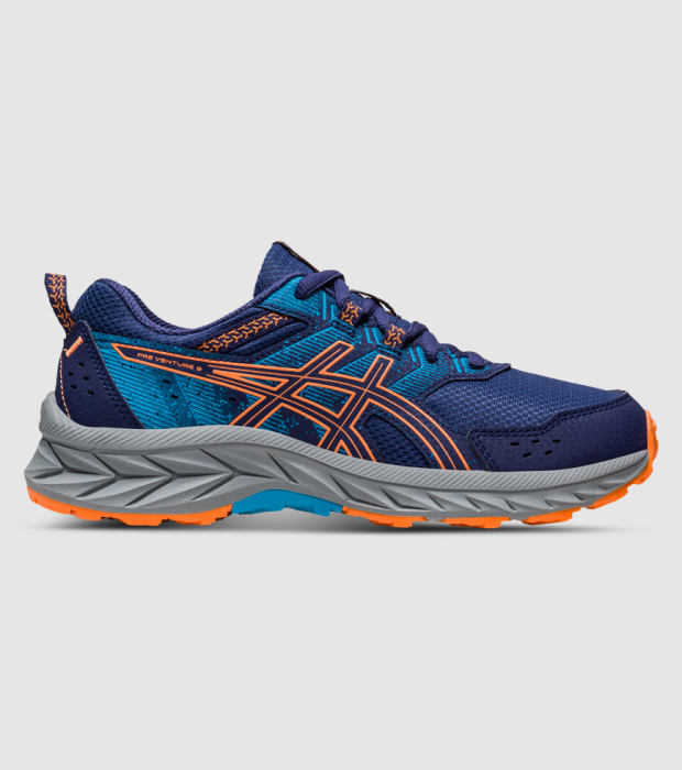 ASICS GEL VENTURE 9 GS KIDS INDIGO BLUE SUN PEACH The Athlete s Foot