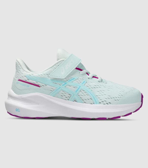 ASICS GT 1000 13 PS KIDS SOOTHING SEA BRIGHT CYAN The Athlete s Foot