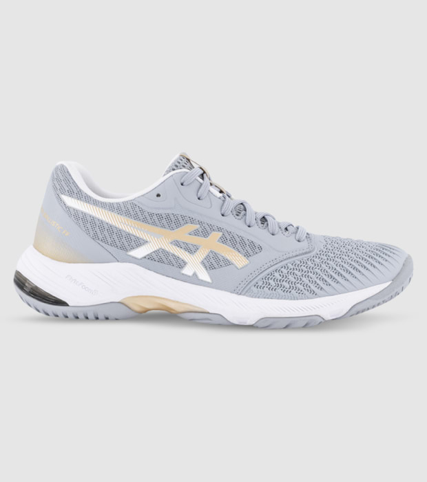 ASICS NETBURNER BALLISTIC FF 3 WOMENS PIEDMONT GREY CHAMPAGNE The Athlete s Foot