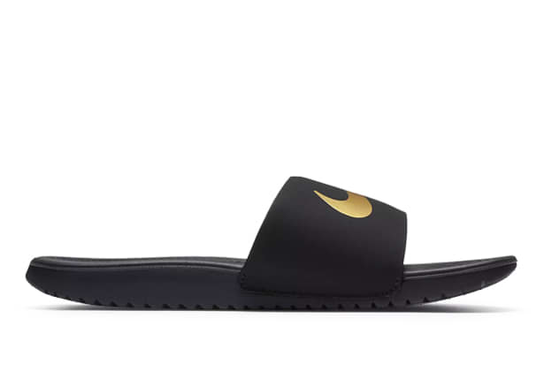 NIKE KAWA KIDS KIDS BLACK GOLD Black Boys Walking Sandals