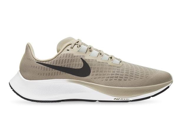 NIKE AIR ZOOM PEGASUS 37 MENS STONE BLACK LIGHT ARMY OFF NOIR