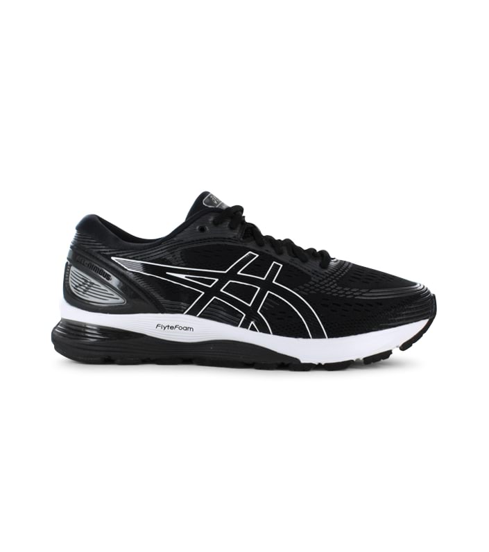 ASICS GEL-NIMBUS 21 (2E) MENS BLACK DARK GREY