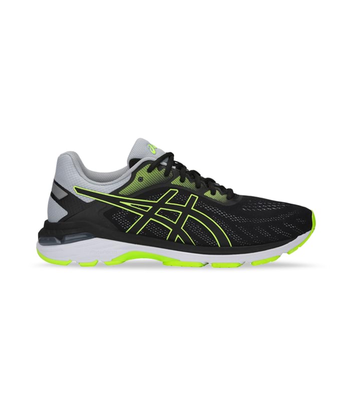 ASICS GEL-PURSUE 5 (2E) MENS BLACK HAZARD GREEN