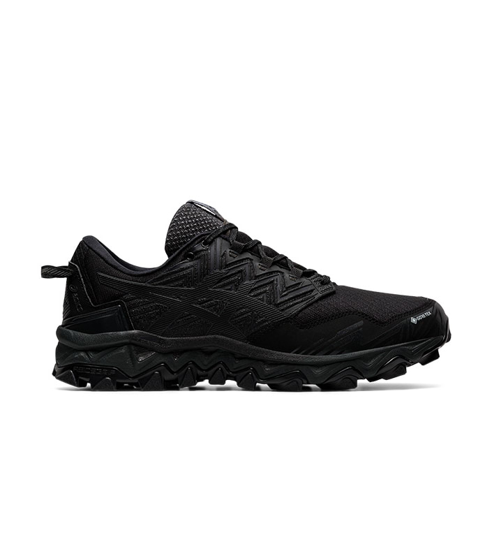 ASICS GEL-FUJI TRABUCO 8 G-TX MENS BLACK BLACK