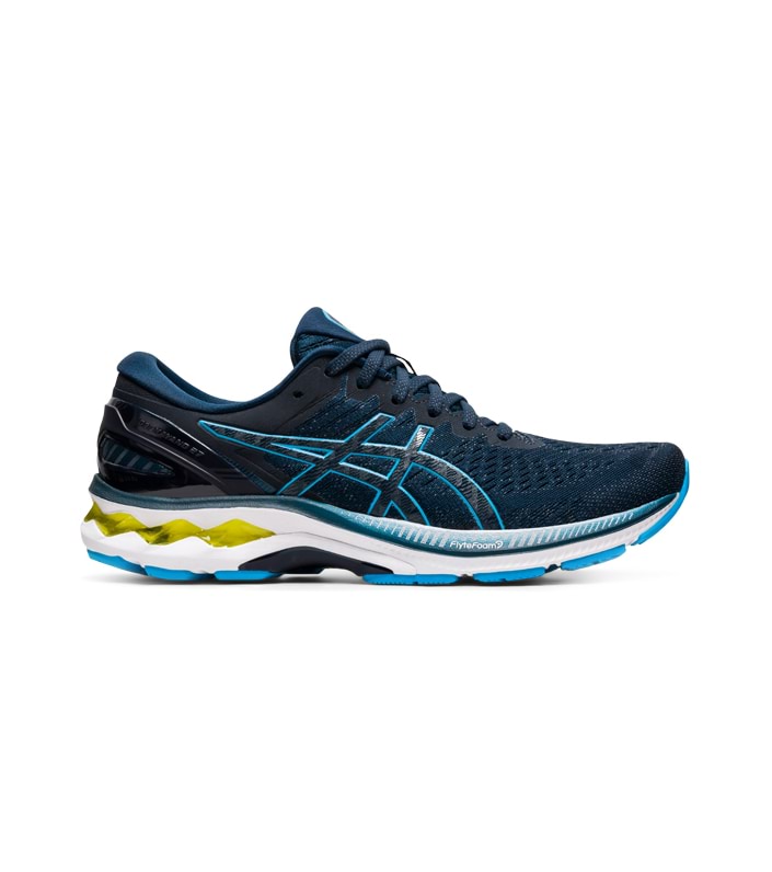 ASICS GEL-KAYANO 27 MENS FRENCH BLUE DIGITAL AQUA