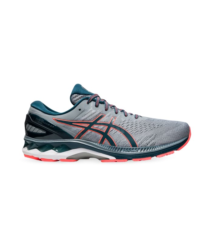 ASICS GEL-KAYANO 27 MENS SHEET ROCK MAGNETIC BLUE