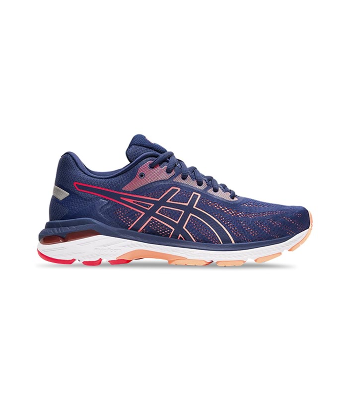 ASICS GEL-PURSUE 5 (D) WOMENS BLUE EXPANSE LASER PINK