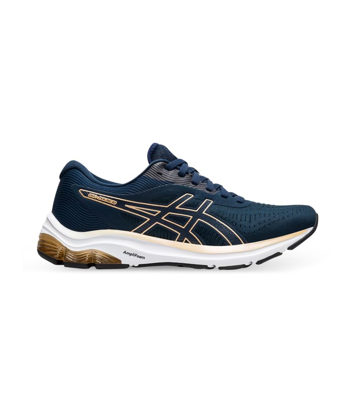ASICS GEL-PULSE 12 WOMENS FRENCH BLUE CHAMPAGNE