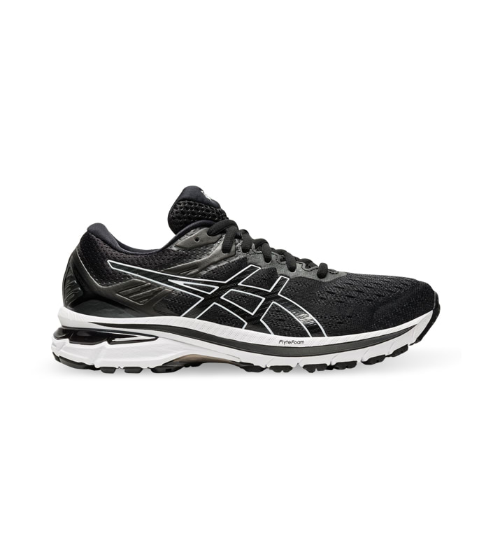 ASICS GT-2000 9 WOMENS BLACK WHITE