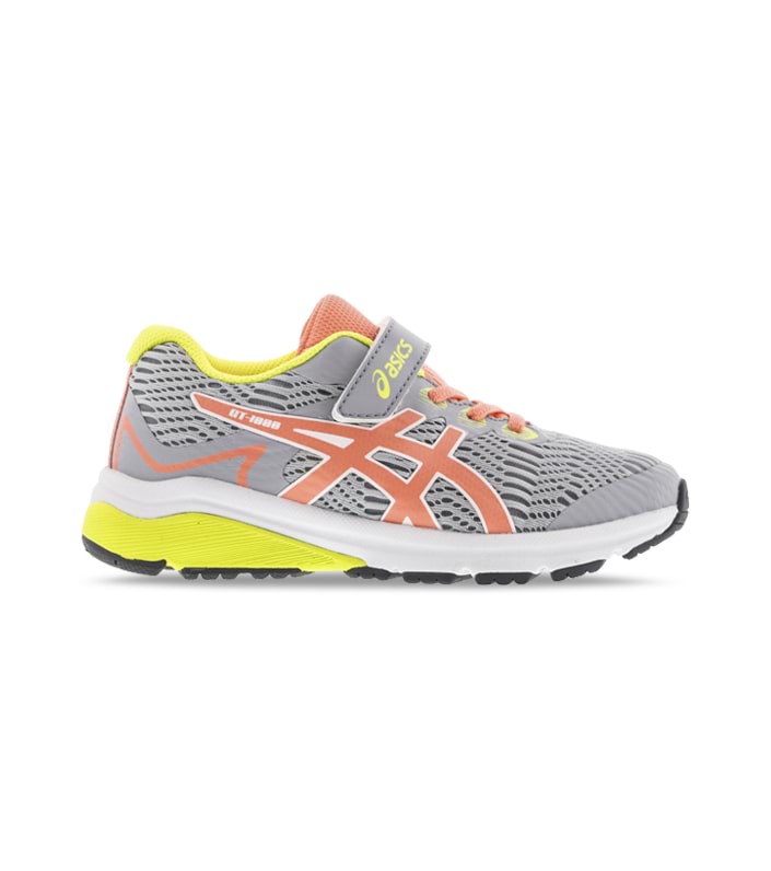 ASICS GT-1000 8 (PS) KIDS PIEDMONT GREY SUN CORAL