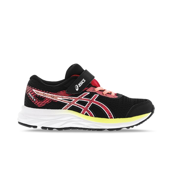 ASICS PRE EXCITE 6 (PS) KIDS  BLACK LASER PINK