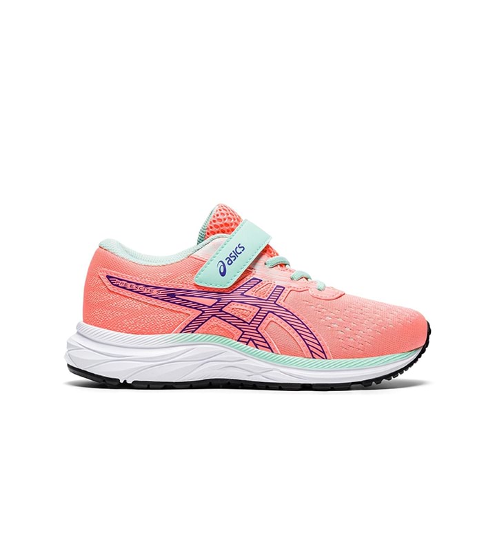 ASICS PRE-EXCITE 7 (PS) KIDS SUN CORAL GENTRY PURPLE