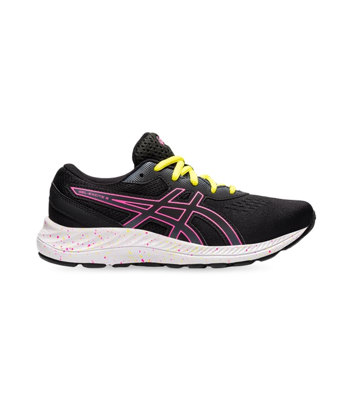 ASICS GEL-EXCITE 8 (GS) KIDS BLACK HOT PINK