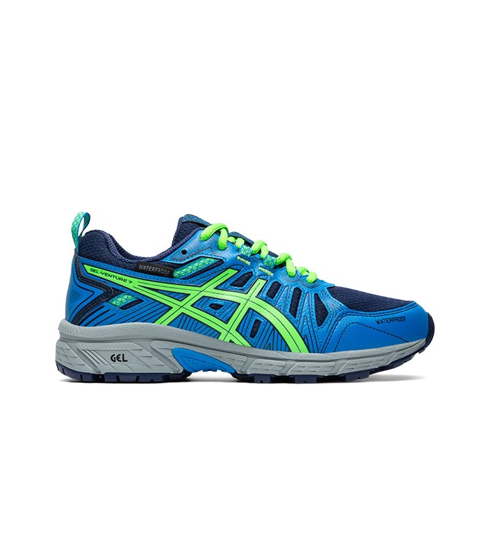 ASICS GEL-VENTURE 7 (GS) KIDS PEACOAT GREEN GECKO