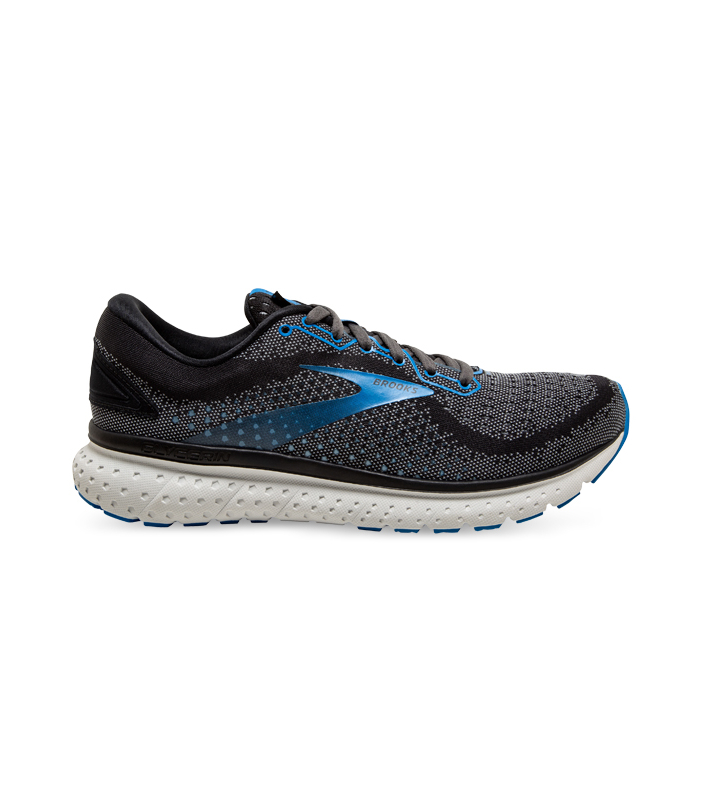 BROOKS GLYCERIN 18 MENS BLACK EBONY BLUE