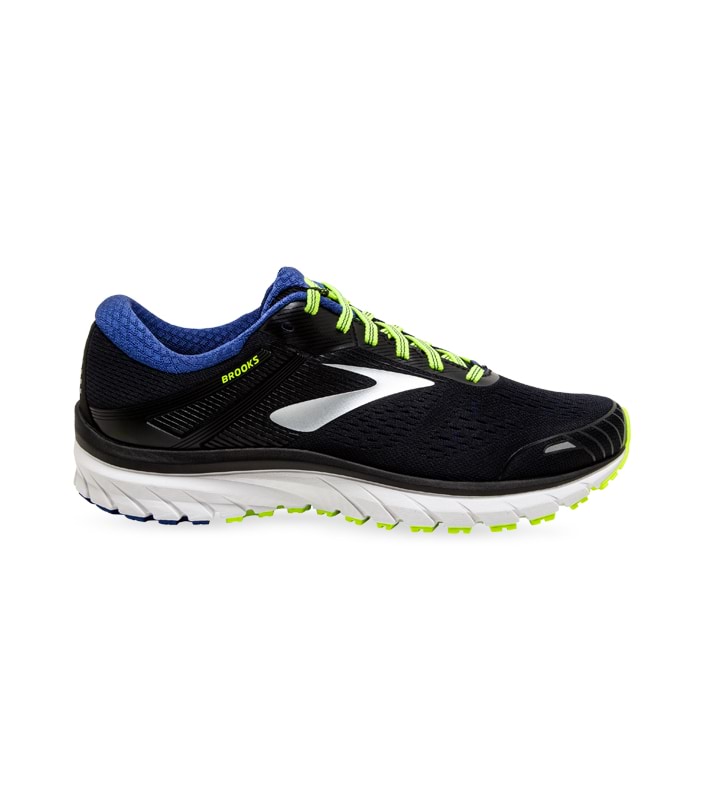 BROOKS DEFYANCE 11 MENS BLACK BLUE NIGHTLIFE