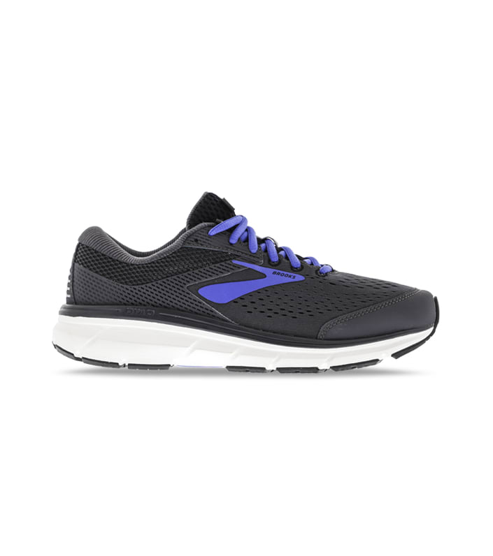 BROOKS DYAD 10  (2E) WOMENS BLACK EBONY BLUE