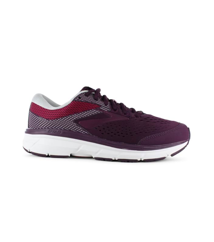BROOKS DYAD 10 (2E) WOMENS PURPLE PINK GREY