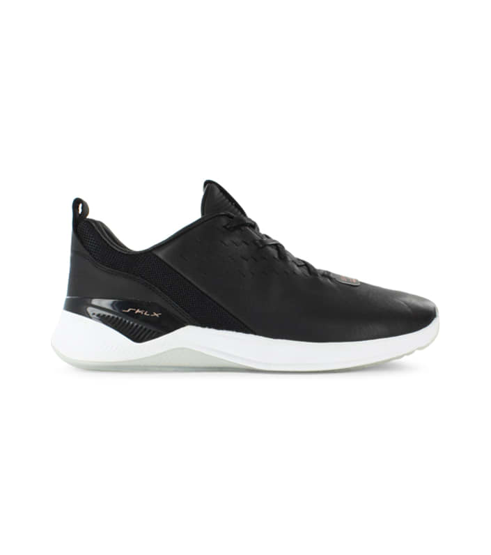 SKECHERS MODENA CEPRANO WOMENS  BLACK WHITE