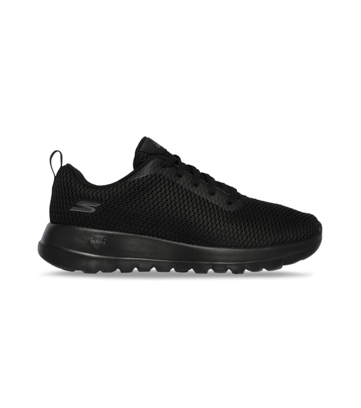 SKECHERS GO WALK JOY PARADISE WOMENS BLACK BLACK